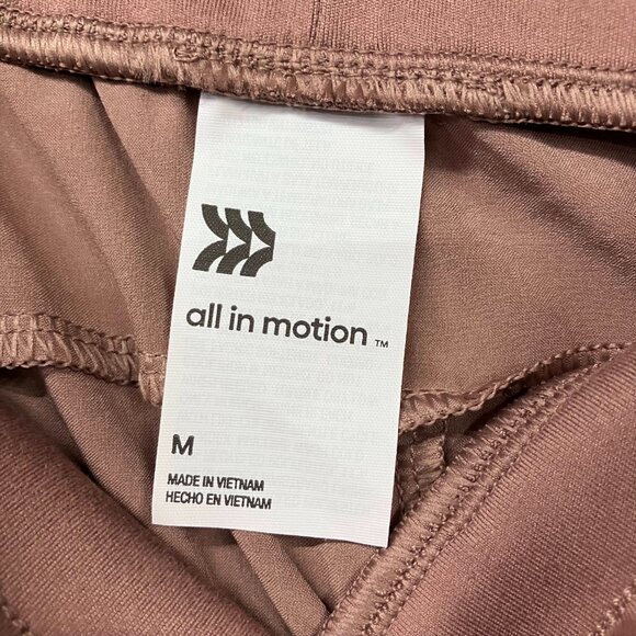 All In Motion Women's M Plum Purple Active Light High-Rise Woven Taper Pants - Picture 6 of 15